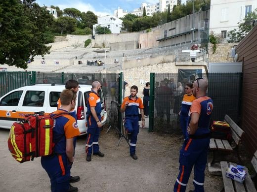 Dispositif de secours au Marseille Jazz des 5 continents