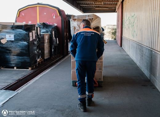 Mobilisation de la Protection Civile 13 pour l'Ukraine