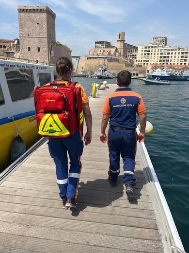 La Protection Civile des Bouches-du-Rhône