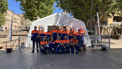 La Protection Civile des Bouches-du-Rhône