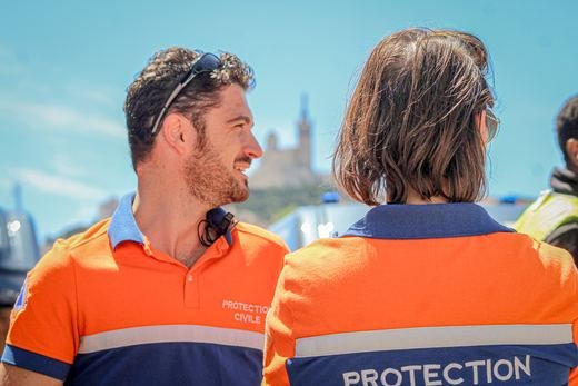 La Protection Civile des Bouches-du-Rhône
