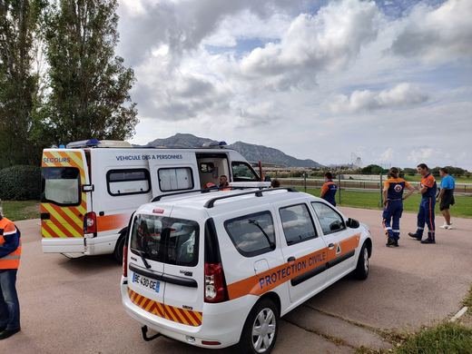 Protection Civile des Bouches-du-Rhône en action