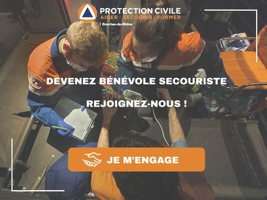 Protection Civile des Bouches-du-Rhône en action