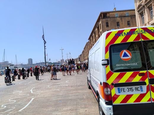 Protection Civile des Bouches-du-Rhône en action